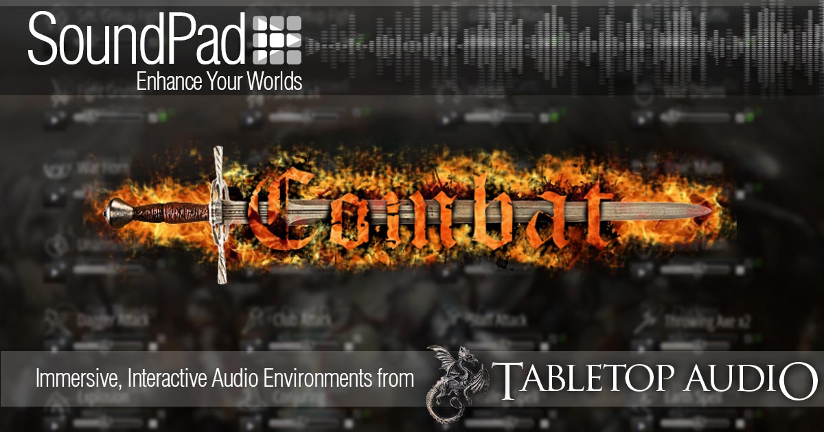Combat SoundPad Tabletop Audio
